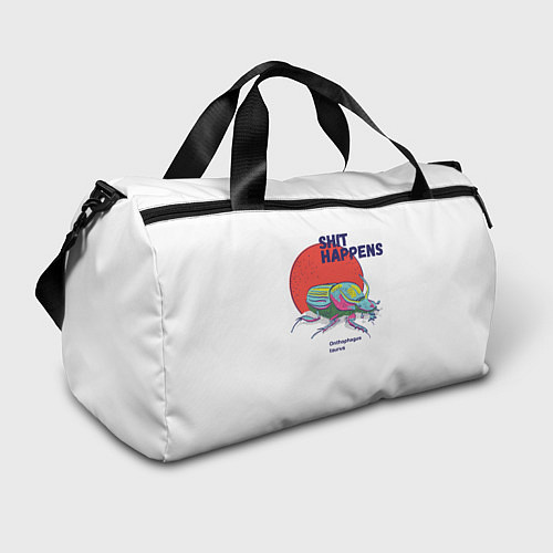 Спортивная сумка Жук-калоед из серия Жуки Кубани / 3D-принт – фото 1