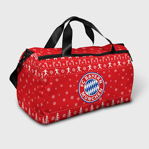 Спортивная сумка Бавария Новогодний / 3D-принт – фото 1