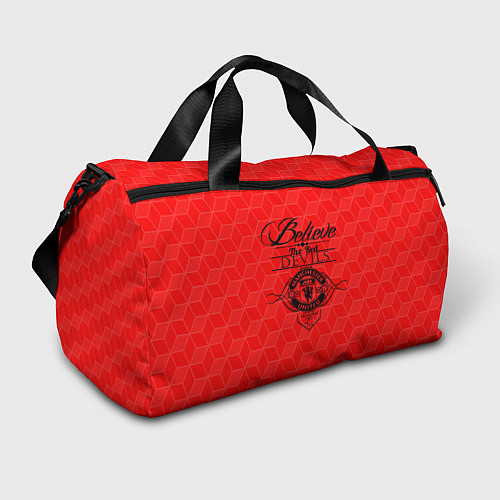 Спортивная сумка MU Red Devils coral theme / 3D-принт – фото 1