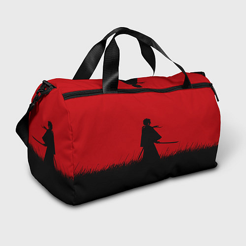 Спортивная сумка Самурай в поле / 3D-принт – фото 1