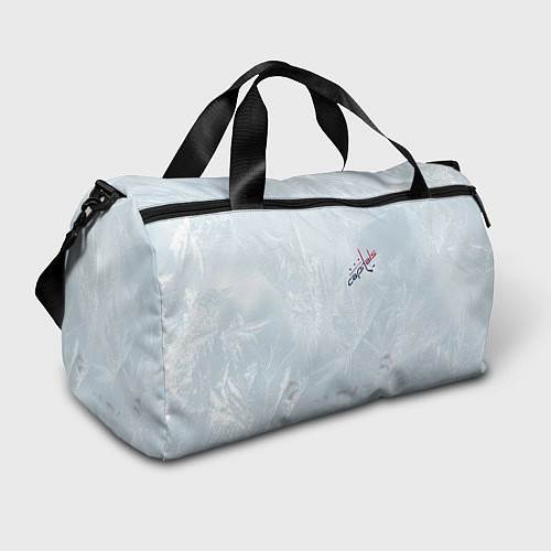 Спортивная сумка Washington Capitals Grey Ice theme / 3D-принт – фото 1