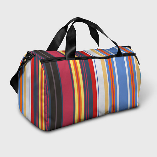 Спортивная сумка Stripes Abstract / 3D-принт – фото 1