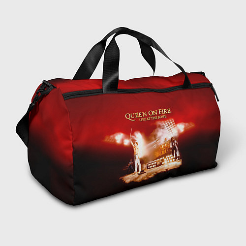 Спортивная сумка Queen on Fire - Live at the Bowl / 3D-принт – фото 1