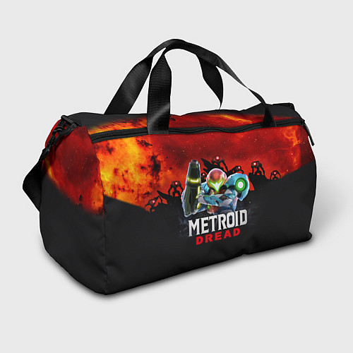 Спортивная сумка Space Fight Metroid Dread / 3D-принт – фото 1