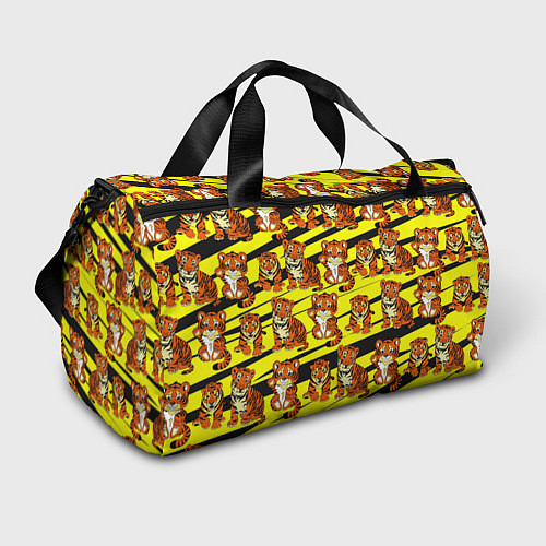 Спортивная сумка Няшные Тигрята / 3D-принт – фото 1