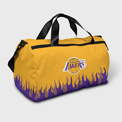 Спортивная сумка LA LAKERS NBA FIRE ЛЕЙКЕРС ОГОНЬ