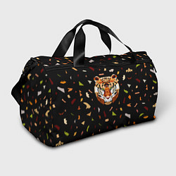Спортивная сумка Кусочки Тигра