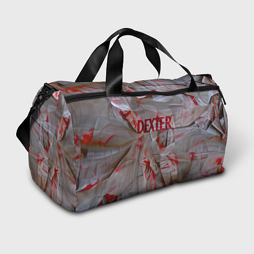 Спортивная сумка Кровавая ткань / 3D-принт – фото 1