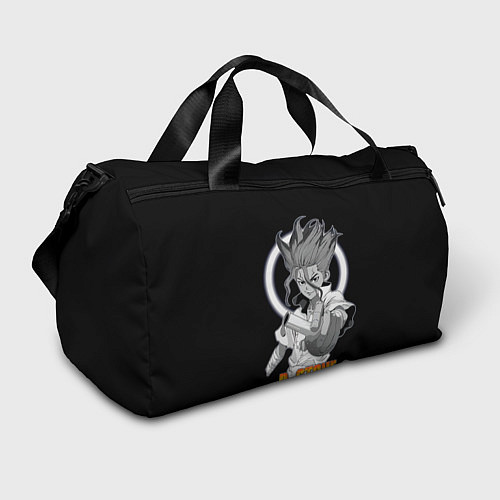 Спортивная сумка Сенку с колбой - Доктор Стоун / 3D-принт – фото 1
