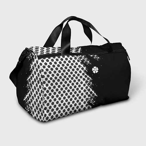 Спортивная сумка Манга чёрный клевер / 3D-принт – фото 1
