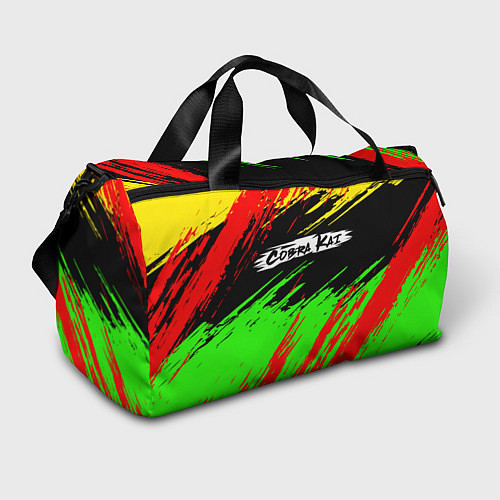 Спортивная сумка Логотип Cobra Kai / 3D-принт – фото 1