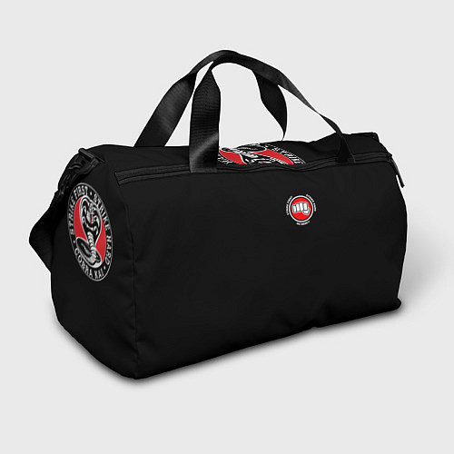 Спортивная сумка Cobra Kai красное солнце / 3D-принт – фото 1