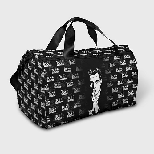 Спортивная сумка Крёстный отец Лого паттерн / 3D-принт – фото 1
