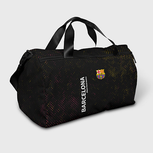 Спортивная сумка БАРСЕЛОНА Pro Football Потертости / 3D-принт – фото 1