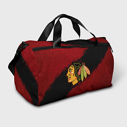 Спортивная сумка Chicago Blackhawks, Чикаго Блэкхокс