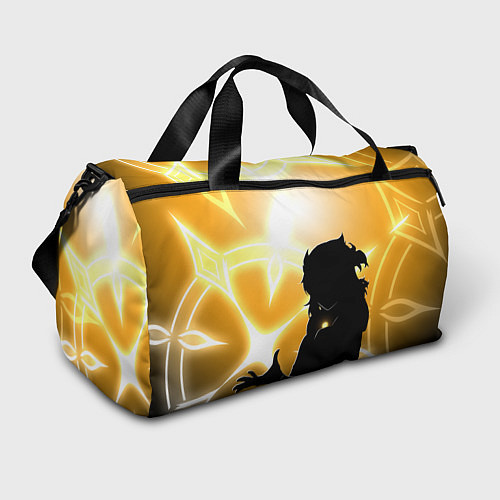 Спортивная сумка АЛЬБЕДО УЧЕНЫЙ ALBEDO ГЕНШИН ИМПАКТ / 3D-принт – фото 1