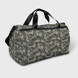 Спортивная сумка Зелено-Серый Камуфляж