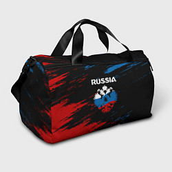 Сумки спортивные Russia Герб в стиле, цвет: 3D-принт