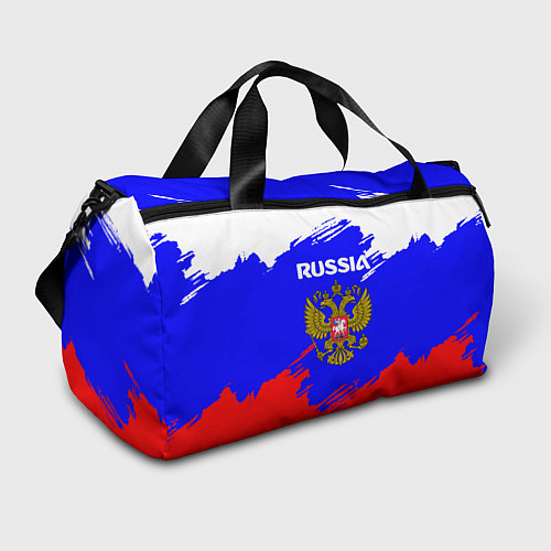 Спортивная сумка Russia Геометрия / 3D-принт – фото 1