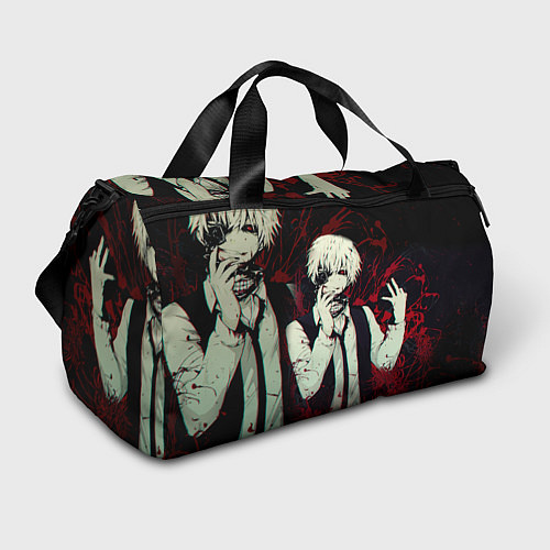 Спортивная сумка Токийский Гуль и Брызги Аниме Ghoul / 3D-принт – фото 1
