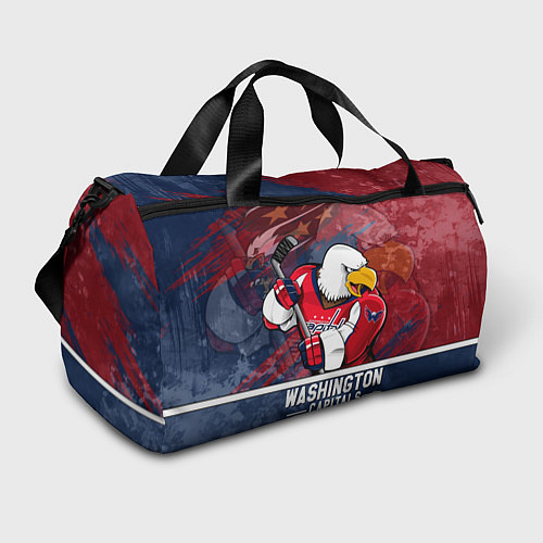 Спортивная сумка Вашингтон Кэпиталз Washington Capitals / 3D-принт – фото 1