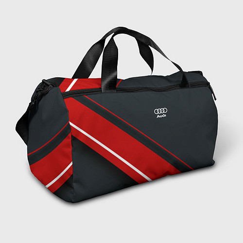 Спортивная сумка Audi sport red / 3D-принт – фото 1