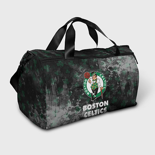 Спортивная сумка Бостон Селтикс, Boston Celtics, НБА / 3D-принт – фото 1