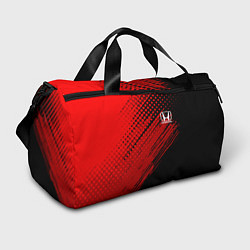 Спортивная сумка Honda - Red texture