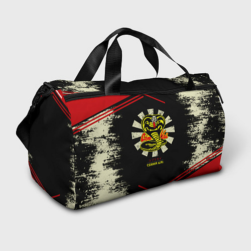 Спортивная сумка Кобра Кай Сериал Нетфликс Гранж / 3D-принт – фото 1