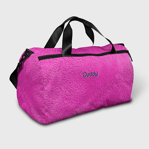 Спортивная сумка Daddy pink / 3D-принт – фото 1
