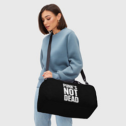 Сумки спортивные PUNKS NOT DEAD Панки Живы, цвет: 3D-принт — фото 2