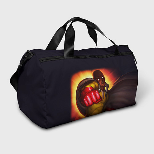 Спортивная сумка Ванпанчмен Сайтама - One Punch Man / 3D-принт – фото 1