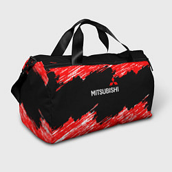 Спортивная сумка Mitsubishi размытые штрихи