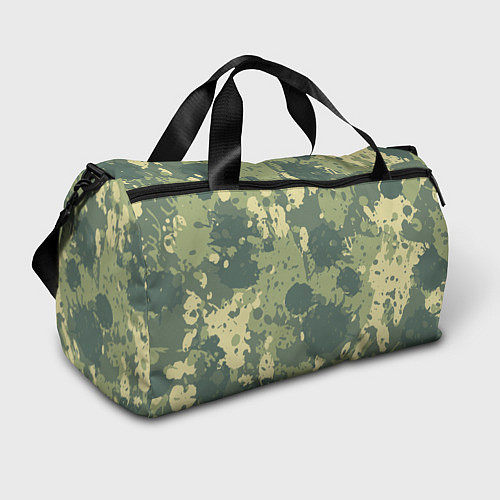 Спортивная сумка Камуфляж: Брызги красок / 3D-принт – фото 1
