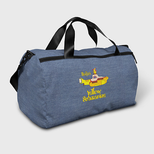 Спортивная сумка On a Yellow Submarine 3D / 3D-принт – фото 1