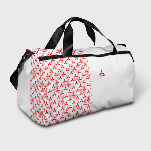 Спортивная сумка Mitsubishi Mini logo Half pattern / 3D-принт – фото 1