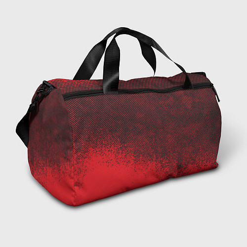 Спортивная сумка RED GRUNGE SPORT GRUNGE / 3D-принт – фото 1
