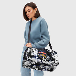 Сумки спортивные Florida Panthers, Флорида Пантерз, цвет: 3D-принт — фото 2