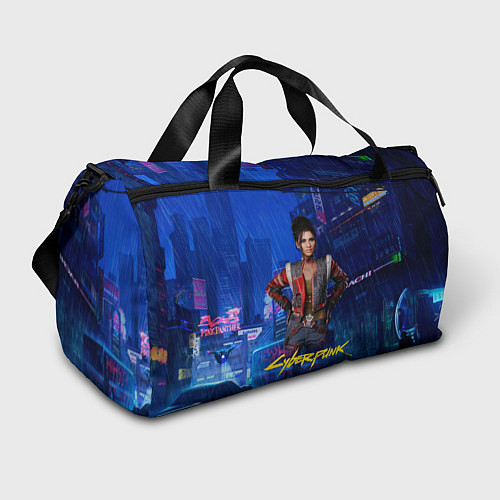 Спортивная сумка Panam Панам Cyberpunk2077 / 3D-принт – фото 1
