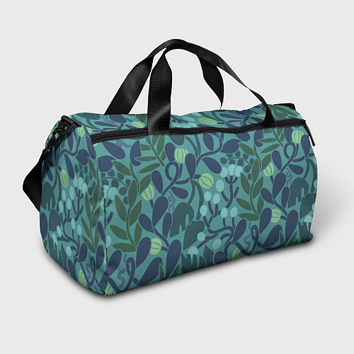Спортивная сумка Запутанные растения / 3D-принт – фото 1
