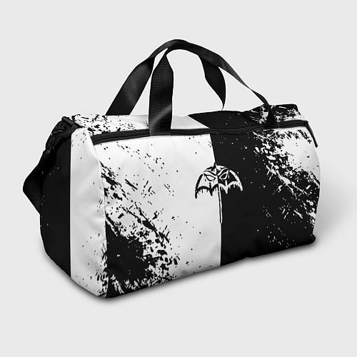 Спортивная сумка BRING ME THE HORIZON черное былое / 3D-принт – фото 1