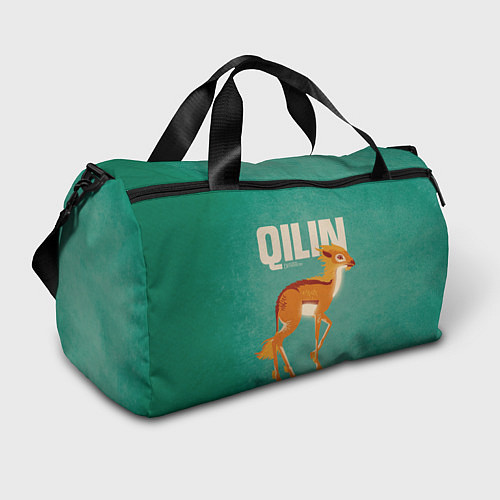 Спортивная сумка Фантастические Твари Qilin / 3D-принт – фото 1