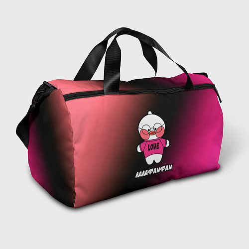 Спортивная сумка LALAFANFAN DUCK - LOVE / 3D-принт – фото 1