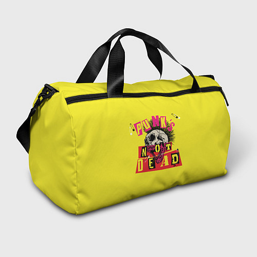 Спортивная сумка Punks Not Dead - Панки Хой! / 3D-принт – фото 1
