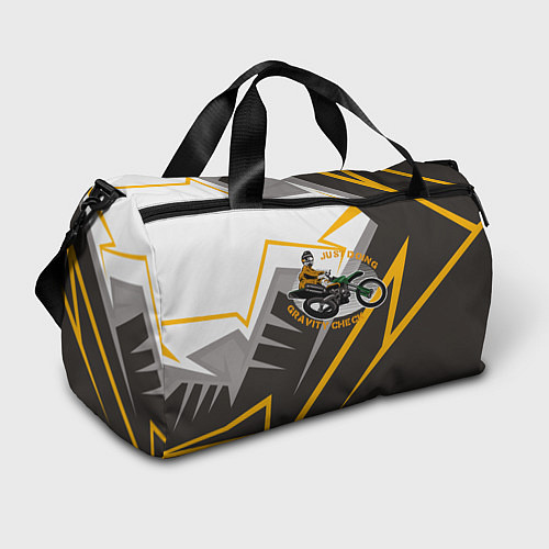 Спортивная сумка Мотокросс Экстрим / 3D-принт – фото 1