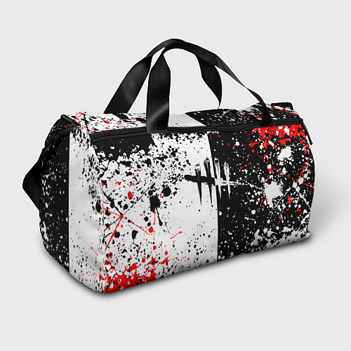 Спортивная сумка Dead by daylight брызги красок / 3D-принт – фото 1