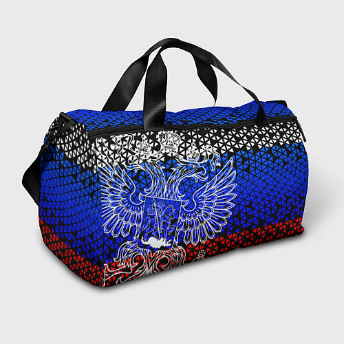 Спортивная сумка Флаг russia / 3D-принт – фото 1