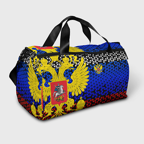 Спортивная сумка Герб флаг россии / 3D-принт – фото 1