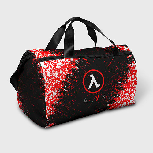 Спортивная сумка Half-life брызги / 3D-принт – фото 1