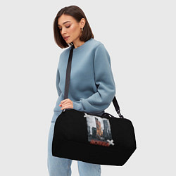 Сумки спортивные Москоу Сити, цвет: 3D-принт — фото 2